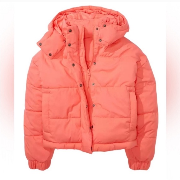 Pink puffer coat🔥 brand 🆕 - Picture 7 of 9
